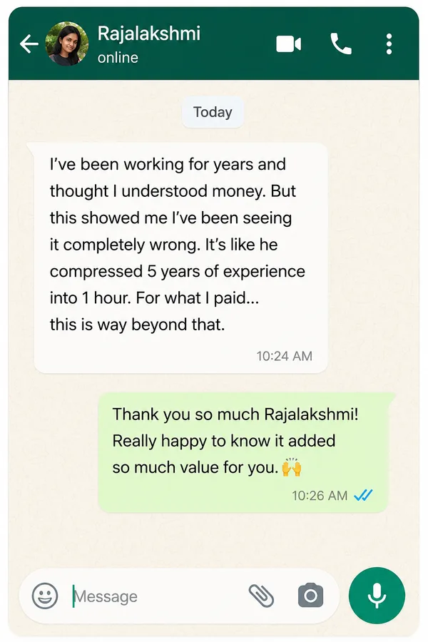 Rajalakshmi's review